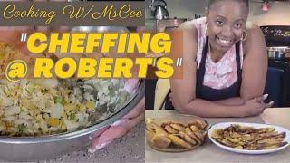 I Be Cheffing at Robert's Home today! | In Home Cook | Self-made Chef