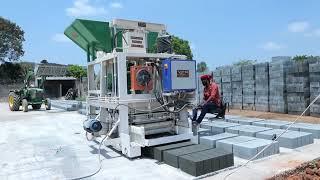 New Fully Automatic Concrete Block Machine| 1720 Block Machine | HDM800 Block Machine