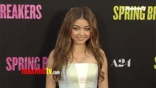 Sarah Hyland "Spring Breakers" Los Angeles Premiere ARRIVALS