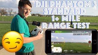 DJI Phantom 3 Standard Range Test! (6000+ FEET)