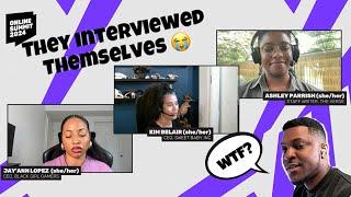 The liberal Black Women that are DESTROYING gaming interviewed themselves lol