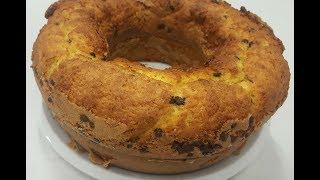 CIAMBELLA SOFFICE CON GOCCE DI CIOCCOLATO⭐RITA CHEF | Senza bilancia.