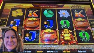 Luck comes when you don’t expect it! High Limit Dragon Link! Autumn Moon & Buddha in Rampart, Vegas!