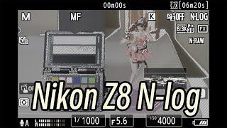 How to perfectly expose N-Log footage | N-RAW workflow | Nikon Z8