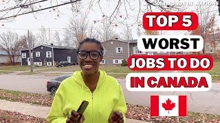 Surviving Canada: 5 Toughest Jobs for New Immigrants