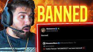 NICKMERCS BANNED