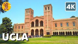 UCLA Campus Walking Tour | 4K Los Angeles CA, USA |  Binaural Sound