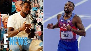 Olympic Track Star Noah Lyles Grew Up in "CULT," Says the Organization Was "Super Strict" | E! News