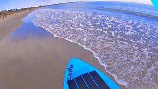 LEARNING HOW TO ONE-Step Drop On a SKIMBOARD!