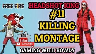 FreefireKillingMontage #freefire #GamingWithRowdy