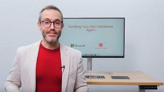 New course with Microsoft: Building Your Own Database Agent