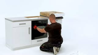 How to install your Electrolux Oven with Hob - Built Under installation