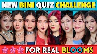 NEW BINI QUIZ: Only Real BLOOMS Will Pass This Challenge!