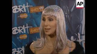 Cher on Red Carpet at Brit Awards (1999)