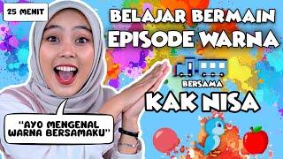 Belajar dan Bermain Episode Mengenal Warna Untuk Balita - Belajar Kata, Lagu Interaktif, Warna-Warna