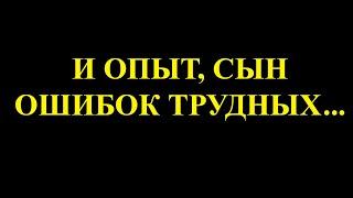 Мудрость появляется из опыта, а опыт появляется из ошибок.