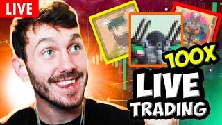 HOW TO MAKE 1,000 SOLANA WHILE LIVE TRADING NFTS! (LIVE DEGEN TRADING NFTS) JERZY NFT