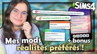  Mes mods réalistes préférés + bonus ! - Sims 4 