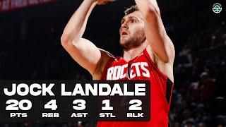 JOCK LANDALE DROPS 20PTS vs TRAILBLAZERS (FULL HIGHLIGHTS)