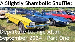 A Slightly Shambolic Shuffle: Classic Car Sunday - Departure Lounge Alton September 2024: Part One