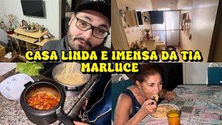 TOUR PELA CASA DA MINHA TIA MARLUCE | FUI COM ELA AO SUPERMERCADO | ELA FEZ UM JANTAR DELICIOSO