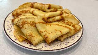 Самые нежные блинчики приготовить очень просто! Belarusian pancakes !
