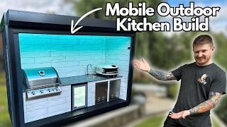 How to Build this Amazing Outdoor Kitchen - Smart Controlled and Mobile!