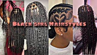 Back 2 school hairstyles for black girls pt.2