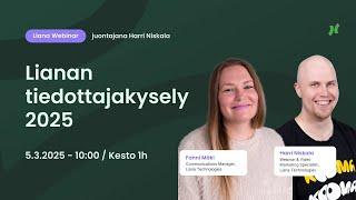 Webinaari: Lianan tiedottajakysely 2025