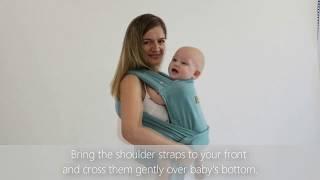 ISARA Quick Half Buckle carrier- INSTRUCTIONS/ HOW TO ADJUST/ front carry, back carry and hip carry