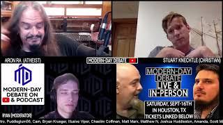 Modern-Day Debate: Atheist Aron RA vs. Stuart Knechtle