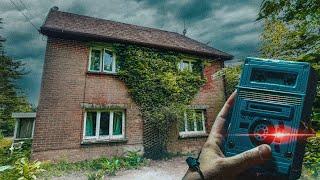 SHOCKING EVP CAUGHT ON TAPE IN HAUNTED ABANDONED HOUSE