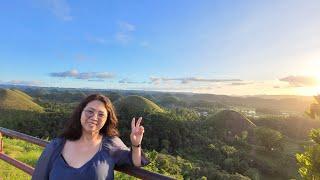 Chocolate Hills UNESCO WORLD HERRITAGE SITE  is here in Bohol Philippines 