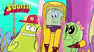 The trick of the trichocysts | Squish English | Full Episode | Season 1 | Cartoons for kids