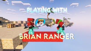 Playing Bedwars With @BrianRanger68 ! On Hypixel Bedwars!