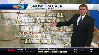 Cold Saturday, Snow Chances Increase Sunday