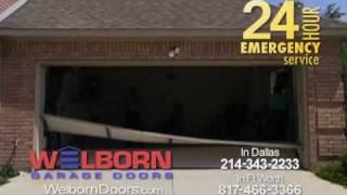 Welborn Garage Door Funny Commercial