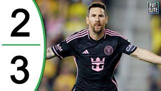 Messi Double - Columbus Crew vs Inter Miami 2-3 Extended Highlights & Goals 2024