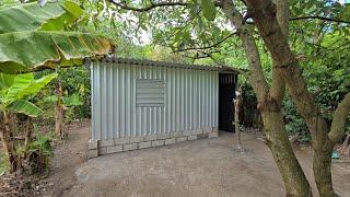 FINALIZAMOS! La Construcción de la nueva casa del abuelito Pablo 