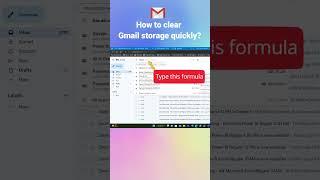 How to clear Gmail storage quickly? Brillica Services #shorts #shortvideo #tipsandtricks