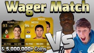 FIFA 14 | KSIOlajidebt VS WroetoShaw | 5,000,000+ Coin Wager