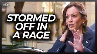 Kamala Struggles to Hide Her Anger as Press Asks Her This Question