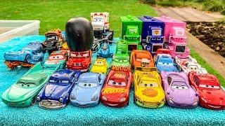 Disney Pixar Cars Lightning Mcqueen, Dinoco, Mater, Hudson, Axlerod, Finn, Frank, Guido, Mack, Shu