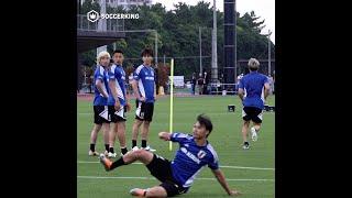 #三笘薫 は練習でもしっかり決める #日本代表 #SamuraiBlue #daihyo #Shorts