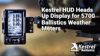 Kestrel HUD Heads Up Display for 5700 Ballistics Weather Meters