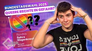 Diskriminierung statt Schutz? Das will das BSW - Bundestagswahl 2025 | Queer4mat