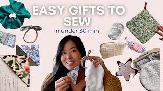 Easy and Quick Sewing Projects you can make in under 30 minutes | DIY Gift Ideas | Ep. 1