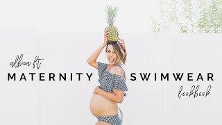 MATERNITY SUMMER LOOKBOOK x Albion Fit Swimwear | Ariel Hamilton