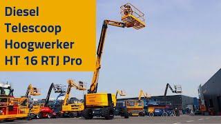 Telescoop hoogwerker HT 16 RTJ Pro van Hoogwerkservice