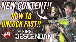 New Content & How to Unlock FAST!! - Luna & Ultimate Valby | The First Descendant (Update 1.0.5)